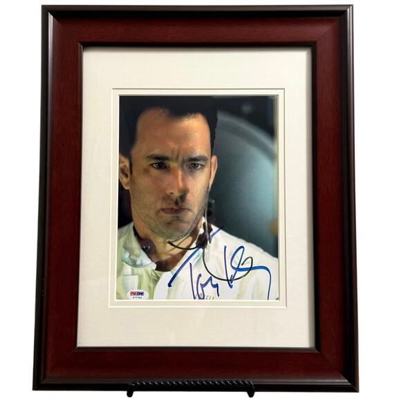 Tom Hanks Autographed Signed Photo 8x10 Framed 14x17 Apollo 13 NASA COA PSA/DNA - Picture 1 of 14